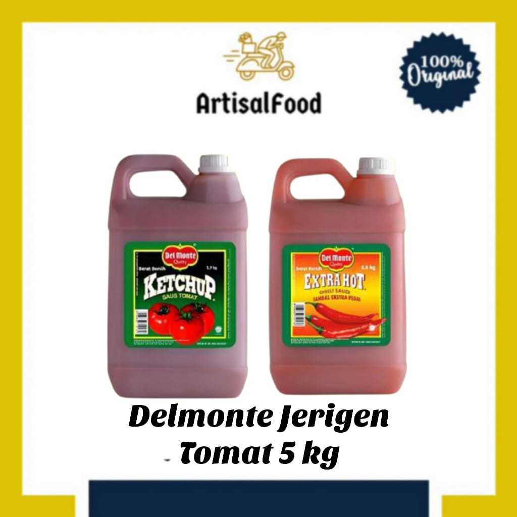 DELMONTE TOMAT 5 KG JERIGEN saus saos