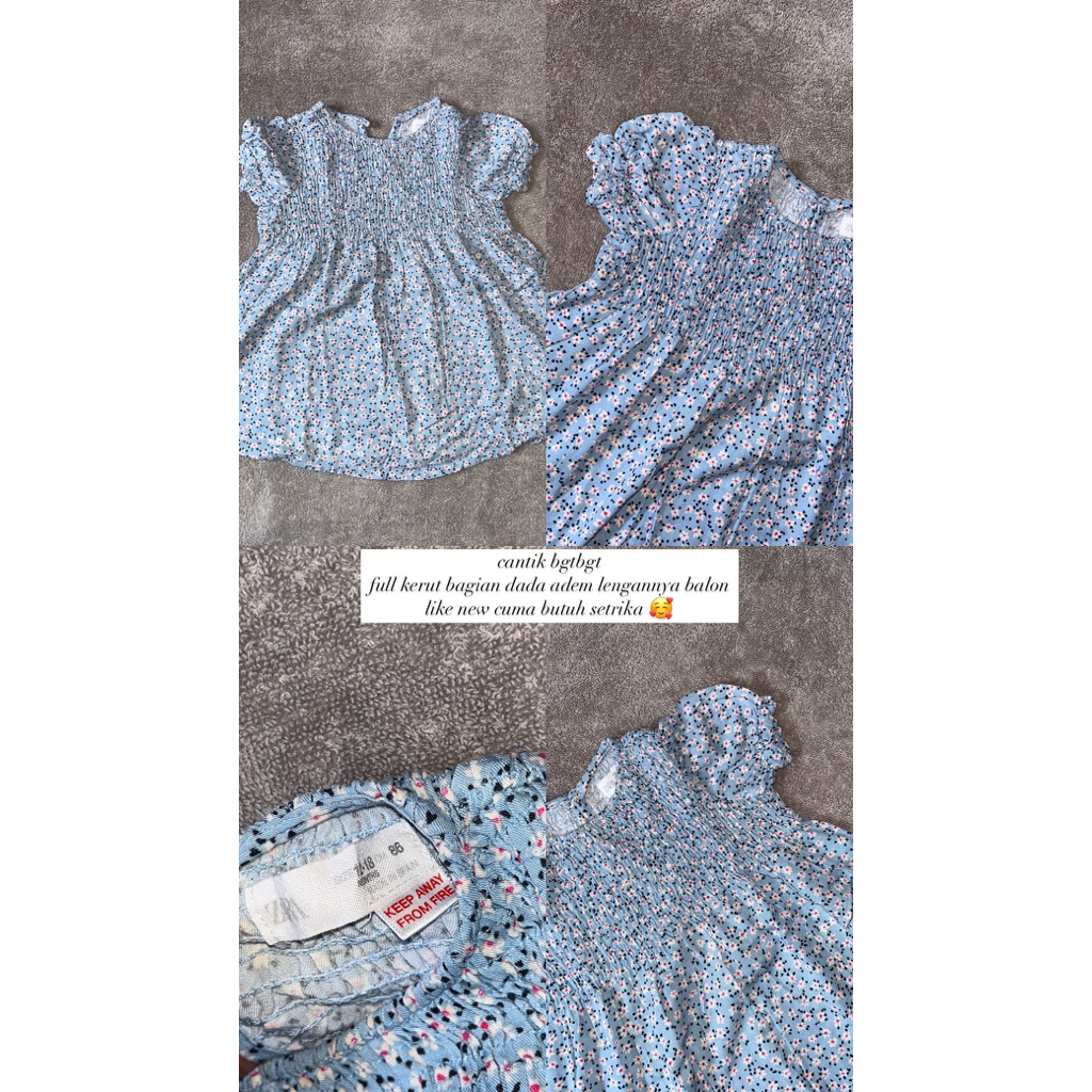 dress smoke anak zara pl