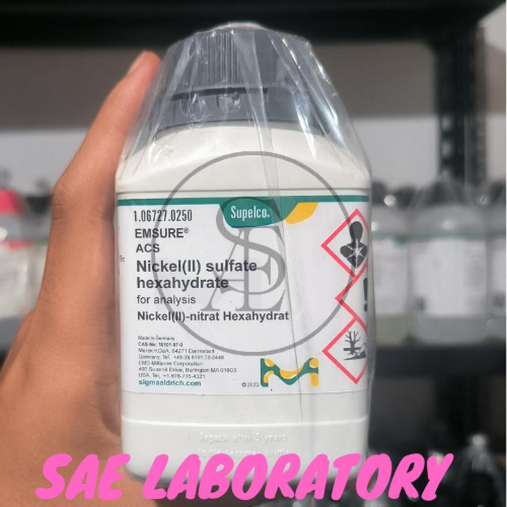 NICKEL II SULFATE HEXAHYDRATE / NiSO4.6H2O MERCK 1.06727.0250 MERCK 106727 250GR