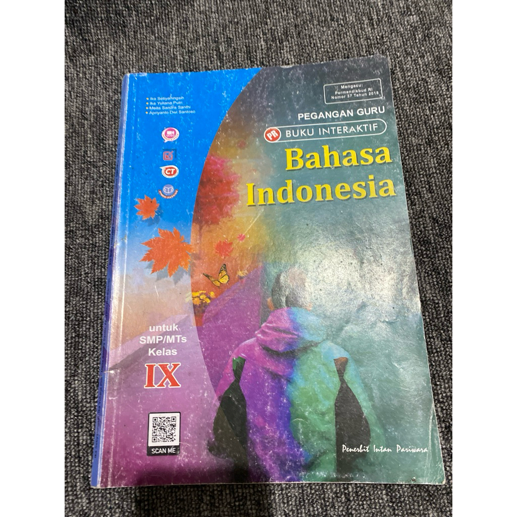 PR buku interaktif bahasa Indonesia untuk smp kelas ix pegangan guru intan pariwara