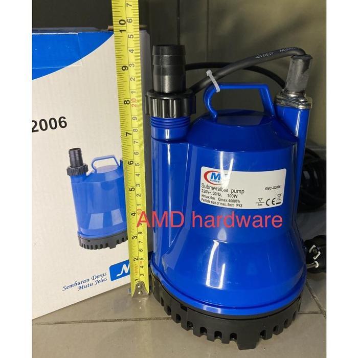 MC PUMP Pompa Celup MANUAL 100W Submersible Hisap Air Bersih SMC-Q2006