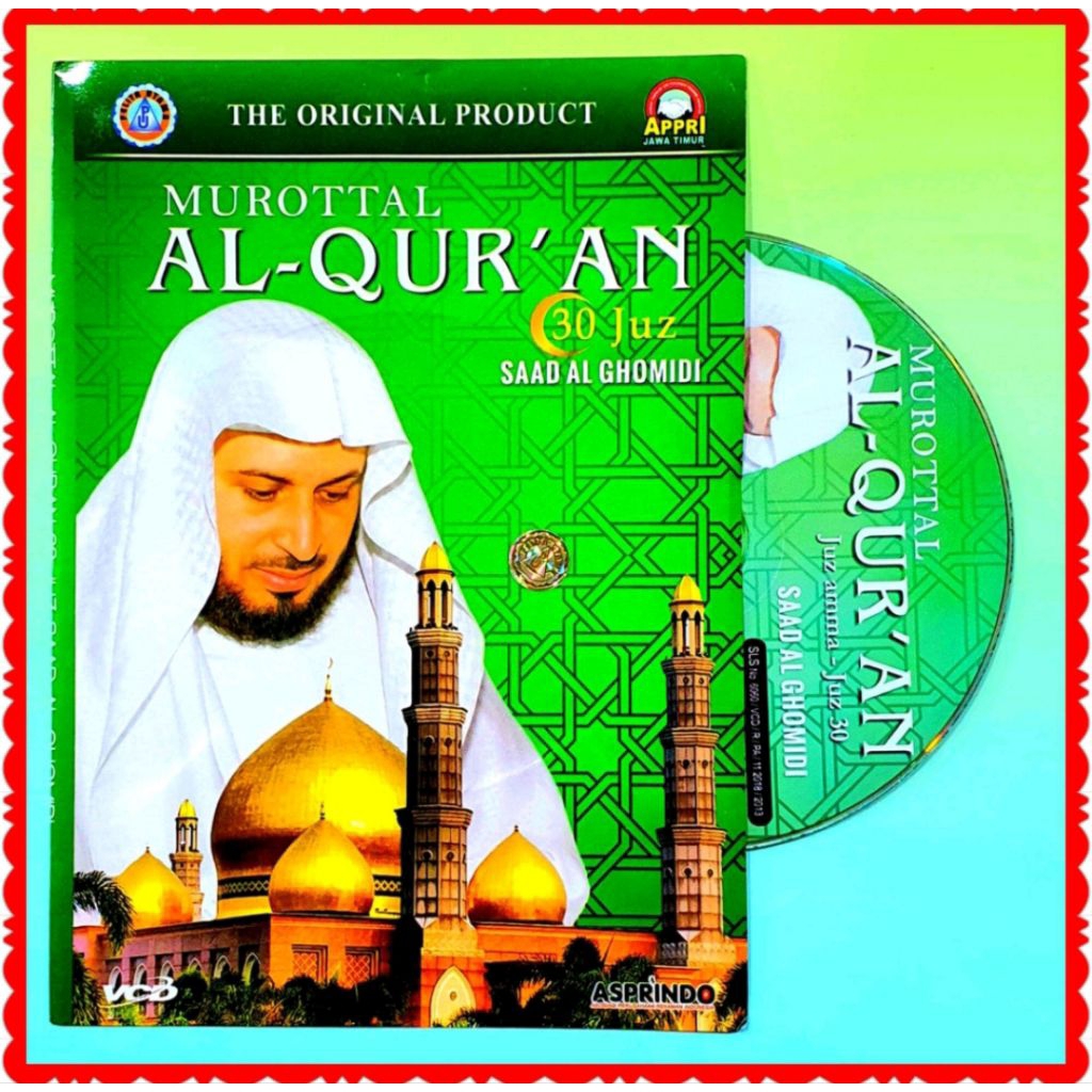 VCD Original Juz 30 Murottal Al Qur'an