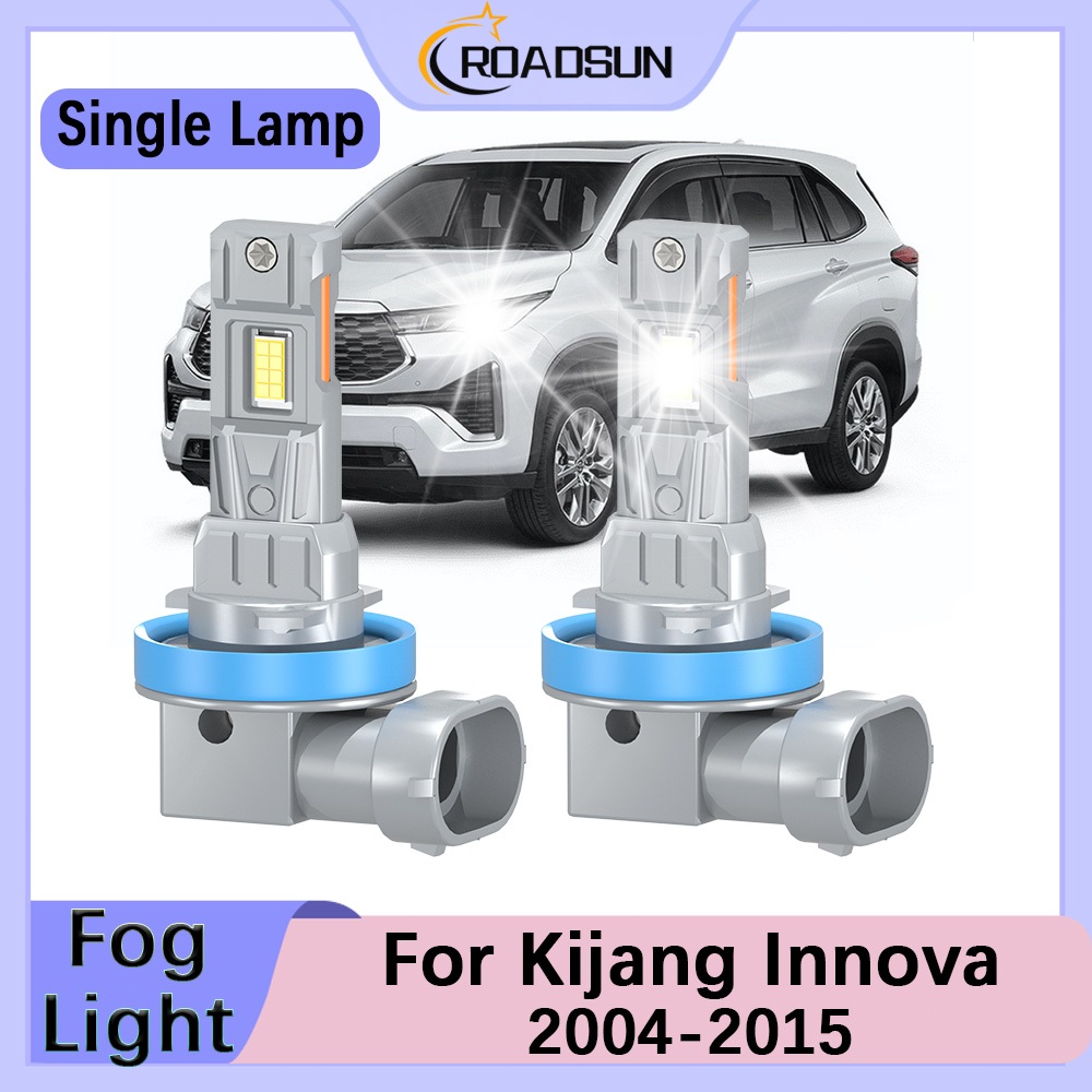 [For Kijang Innova 2004-2015] Sepasang LED Lampu Depan Mobil 12V 180W 20000LM Super Bright Lampu Kab