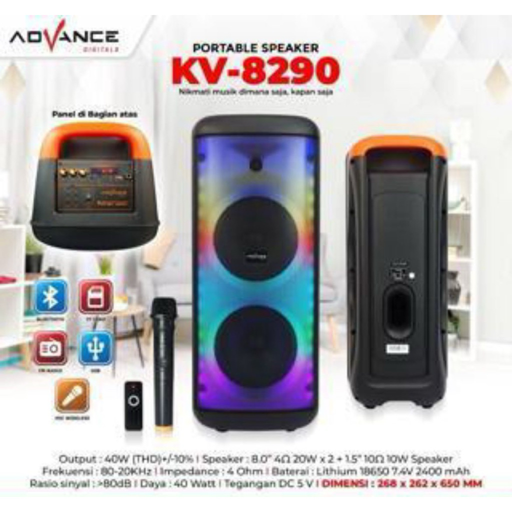 ADVANCE SPEAKER KV8290