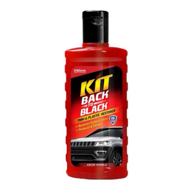 KIT Back to Black 250 ml Kit Motor Back to Black Kit Penghitam Mobil