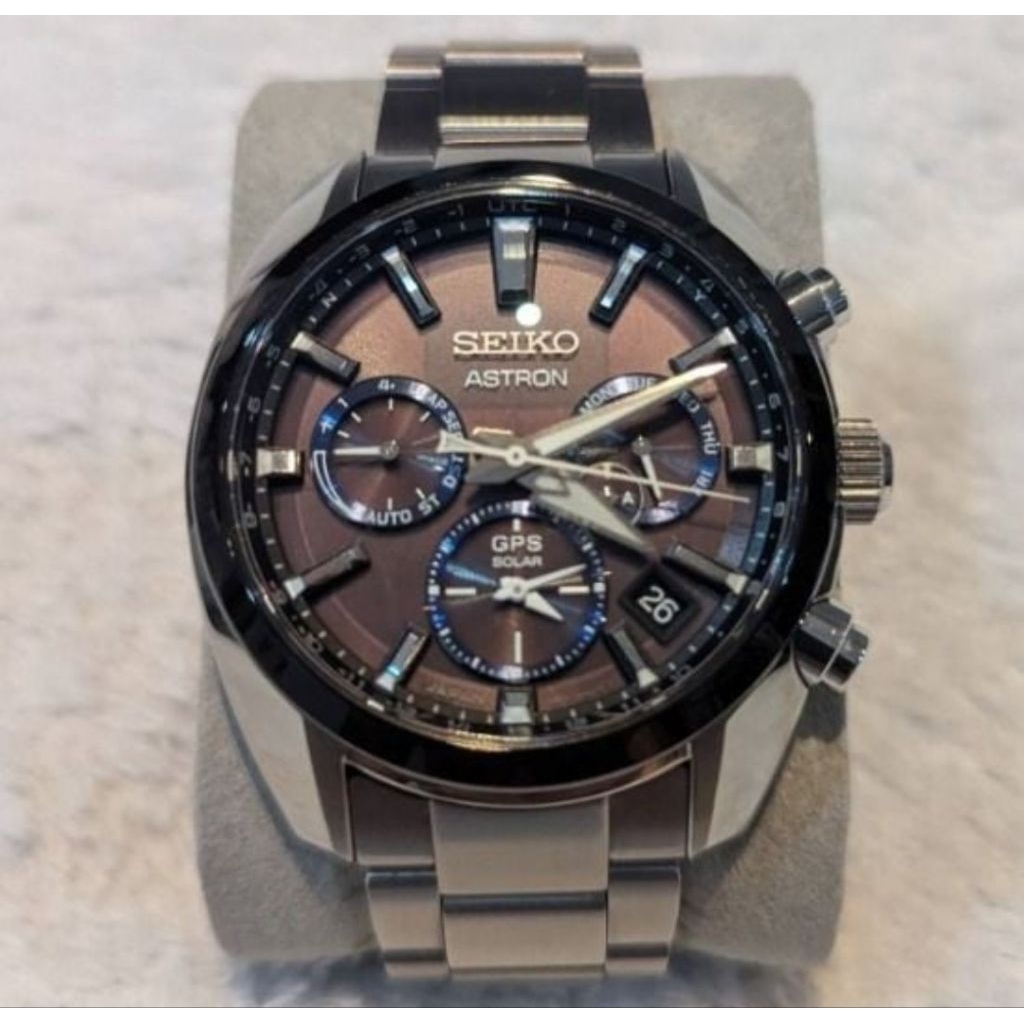 Seiko Astron GPS Solar SSH053 SSH053J1 SBXC053 Dual Time