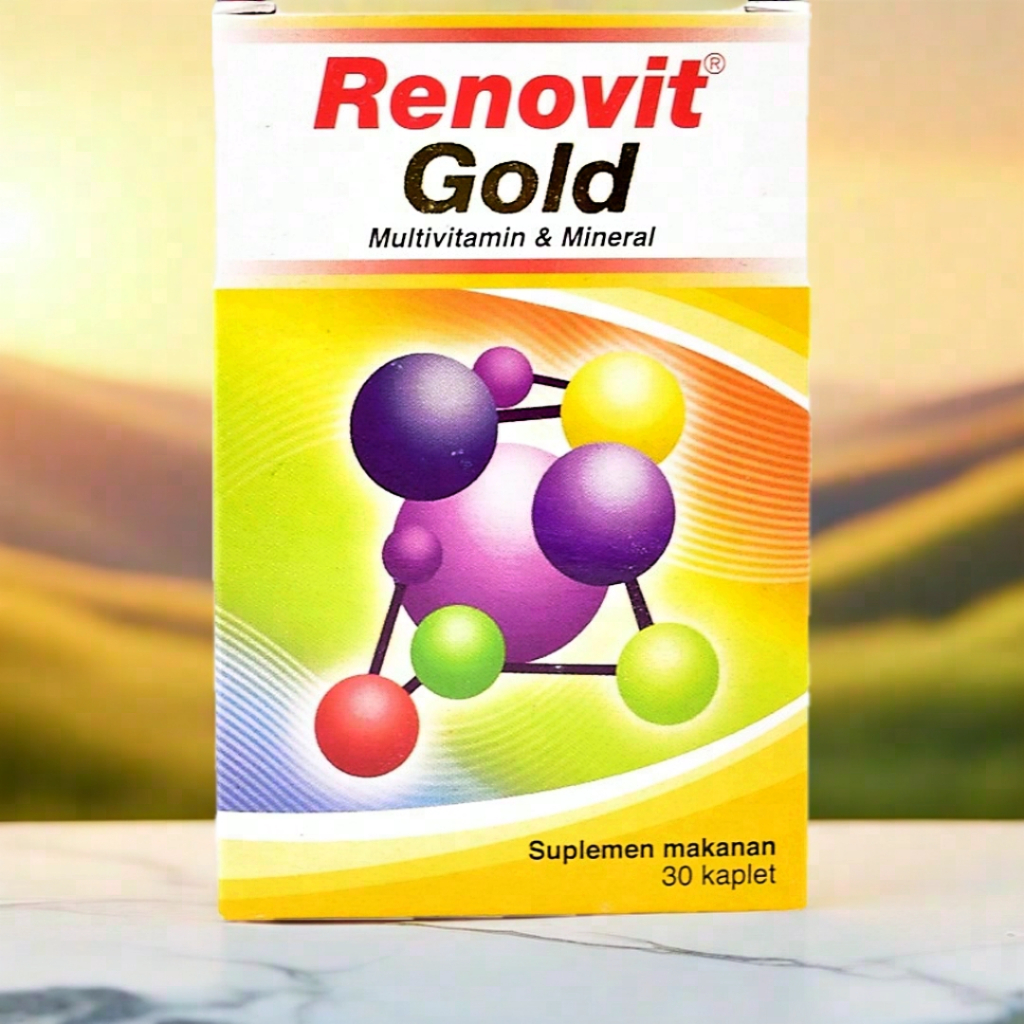 Renovit Gold 30's Multivitamin Mineral Lansia