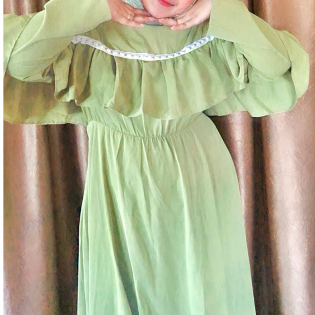 Dress Renda Sage (Preloved)