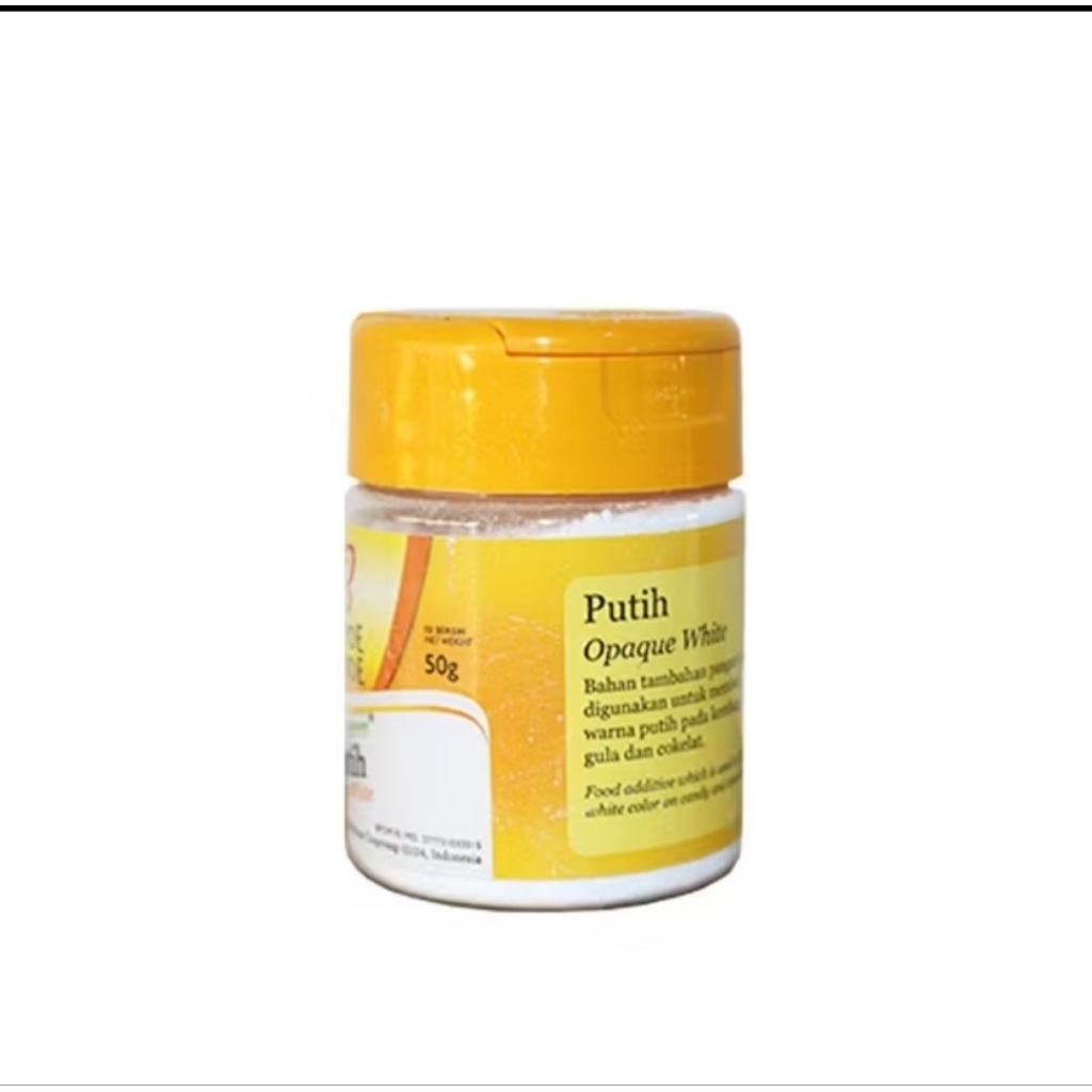 Pewarna Putih makanan Koepoe - Koepoe / Pemutih Adoan
