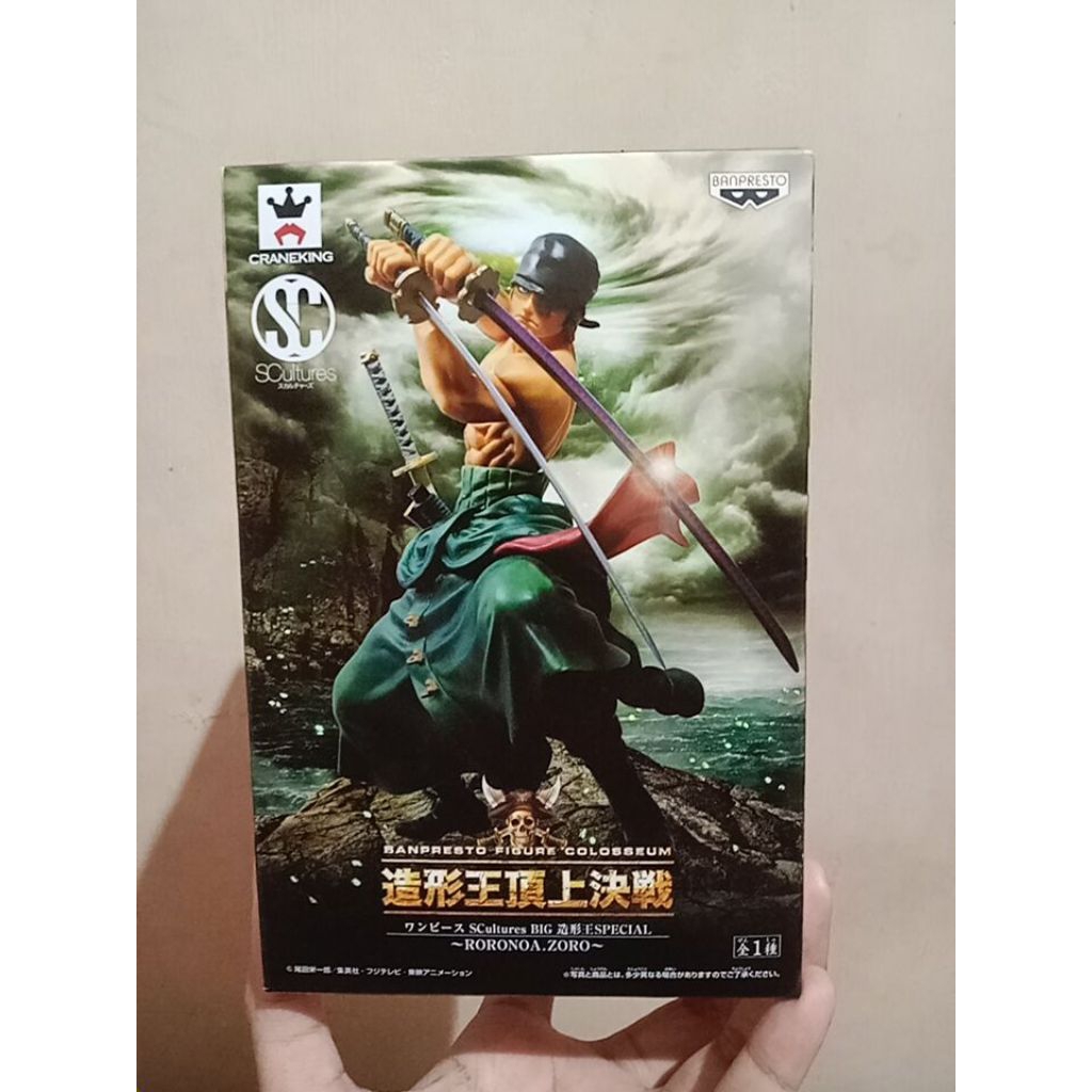 Sc Big Roronoa Zoro Original JAPVER (Rare Item)