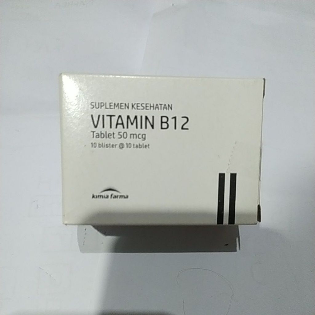 Vitamin B12 perdus 100 tablet pabrik kimia farma