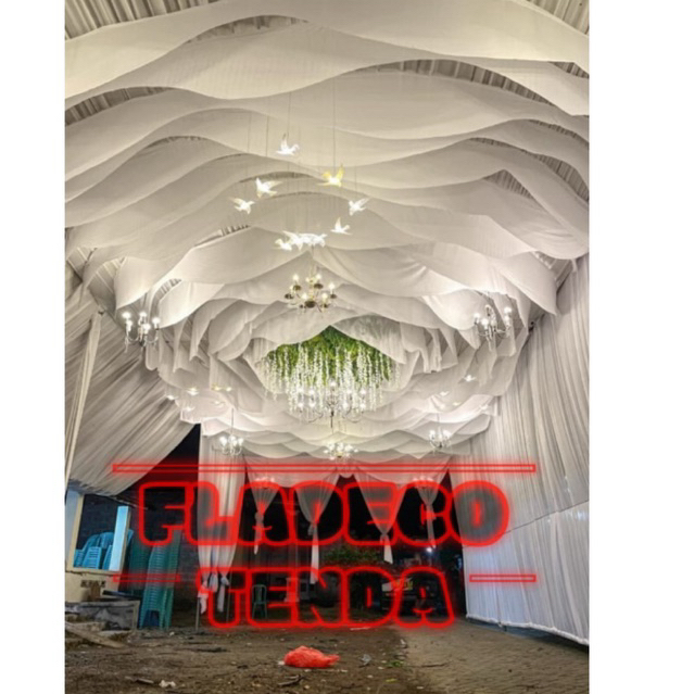 Plafon Arus Gelombang Fladeco-Plafon tenda mawar/Plafon gunungan