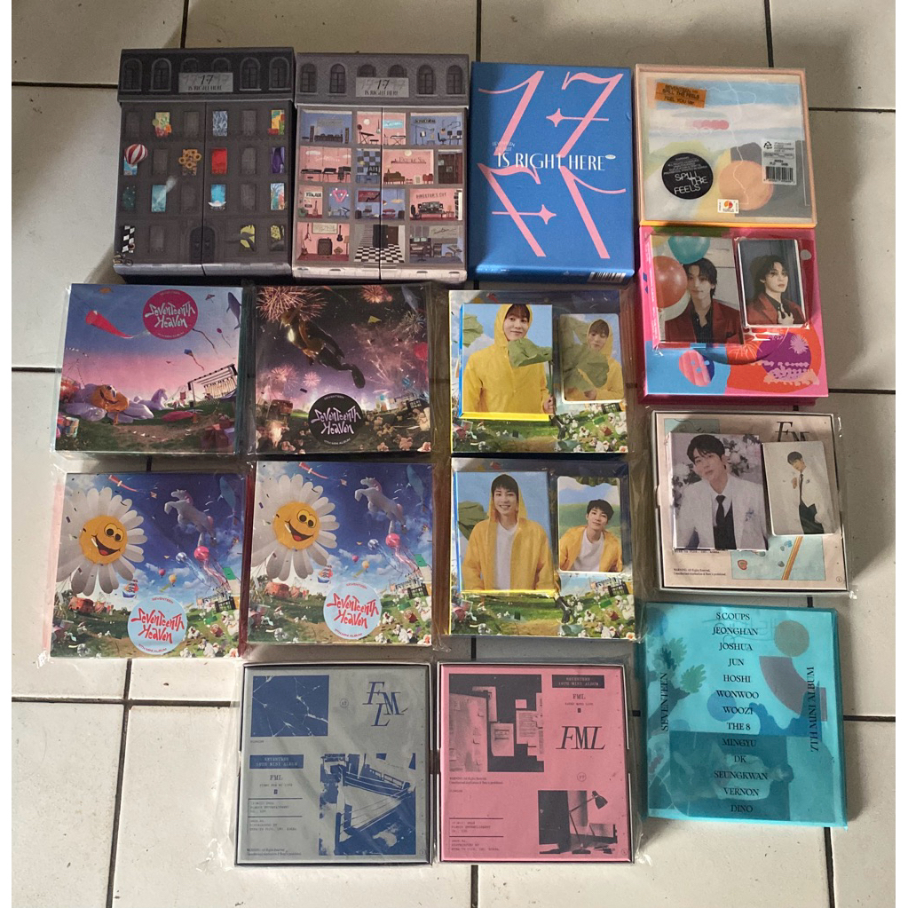 Album Kpop Seventeen NCT Enhypen