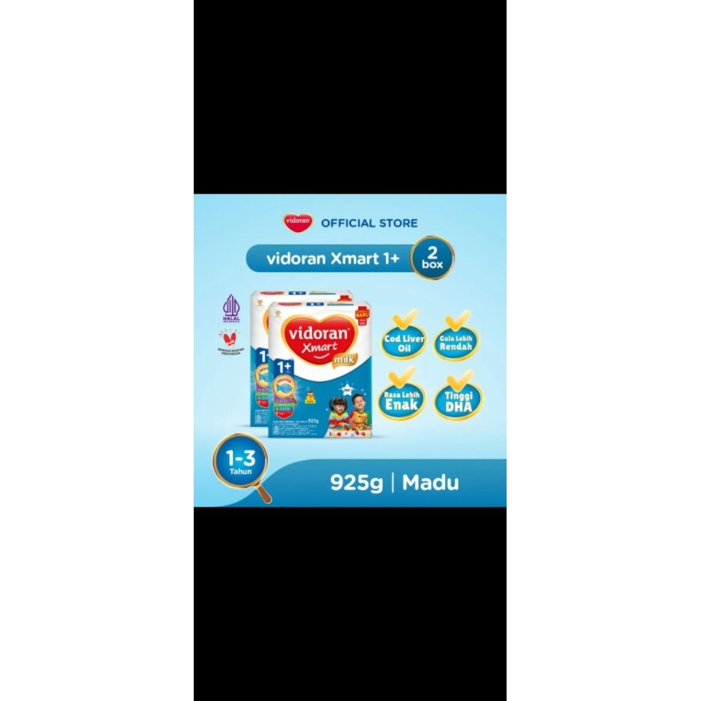 vidoran 1+ Madu 925gr