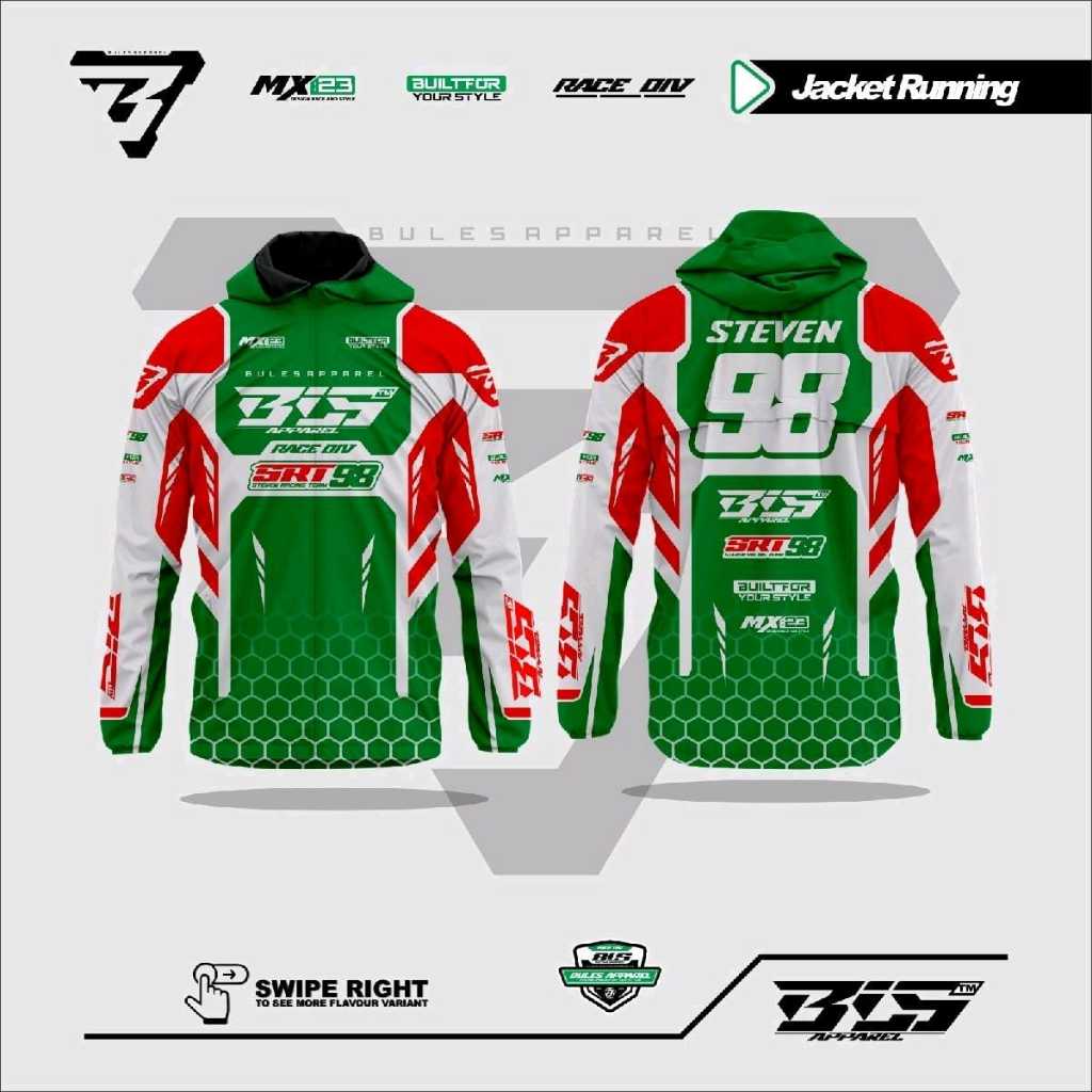 Jaket Waterproof - Jaket Motor - Jaket Racing - Jaket Windbreaker - Jaket MotoGP Mandalika - Bisa Cu