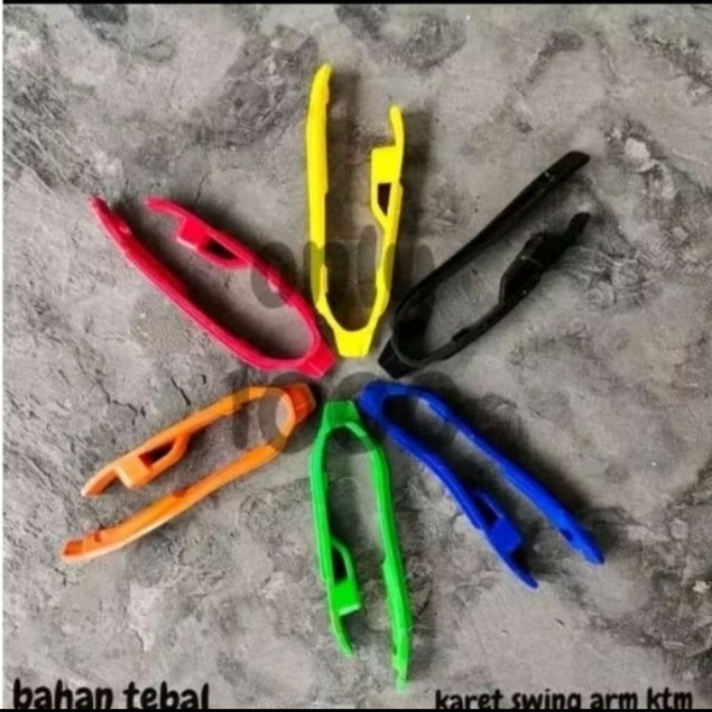 KARET SWING ARM KTM UNIVERSAL PENAHAN BANTALAN RANTAI TRAIL SUPERMOTO MOTOCROSS