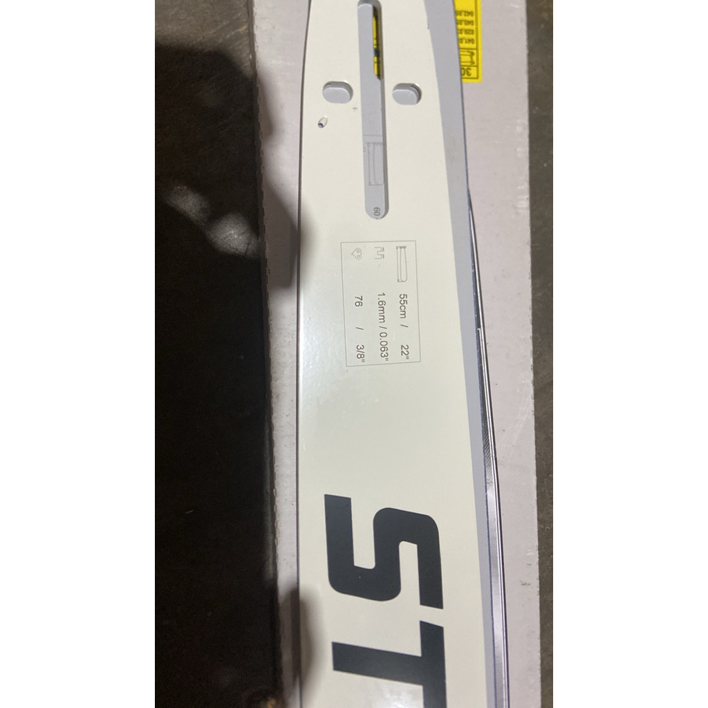 bar stihl 22inch chainsaw gergaj mesin