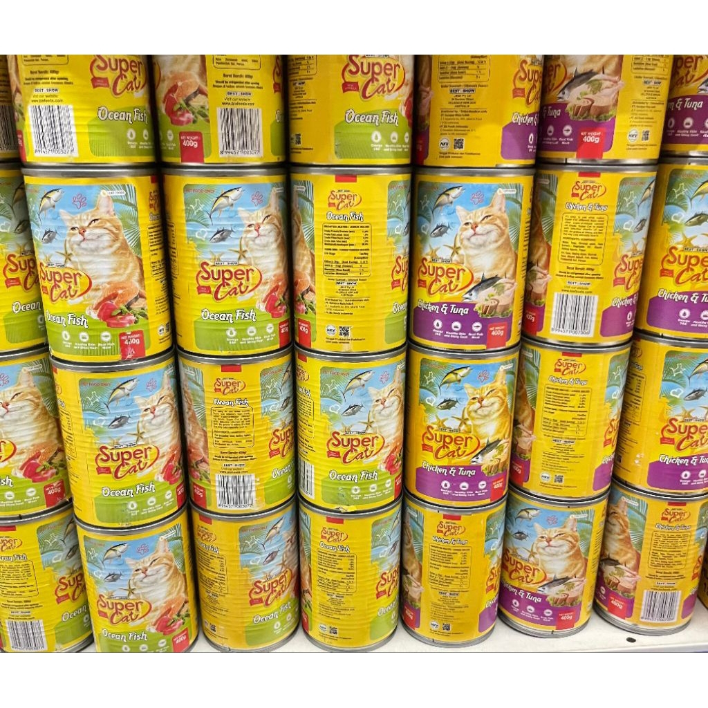 SuperCat Wet food 400gr
