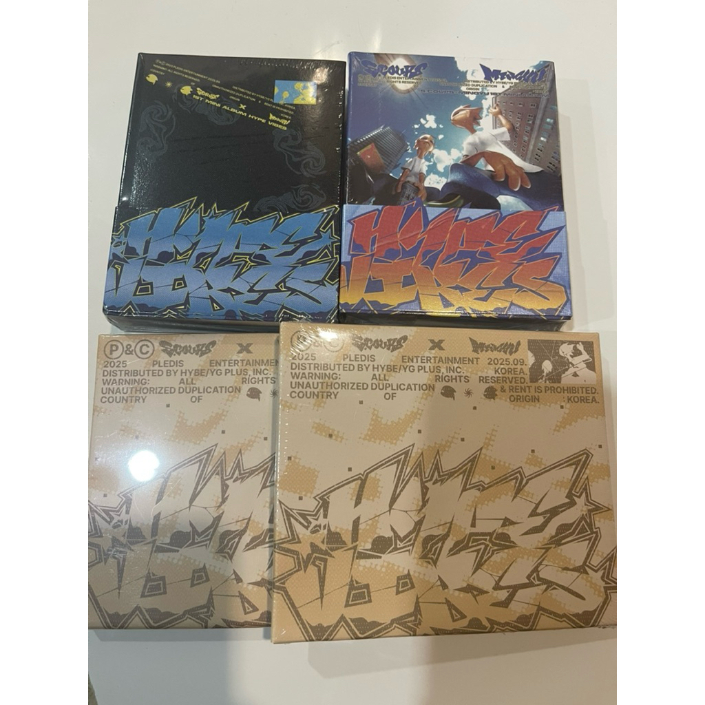 Album Sealed Seventeen Teleparty, Spill The Feels, Daredevil, CXM Combi, Buddy, Compact