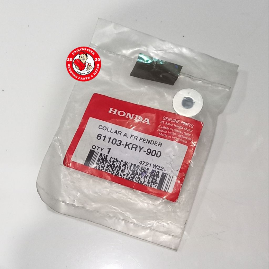 BOS BOSH COLLAR A FENDER SLEBOR SPAKBOR DEPAN HONDA CBR150R CBR 150 R 2014 ORIGINAL 61103-KRY-900
