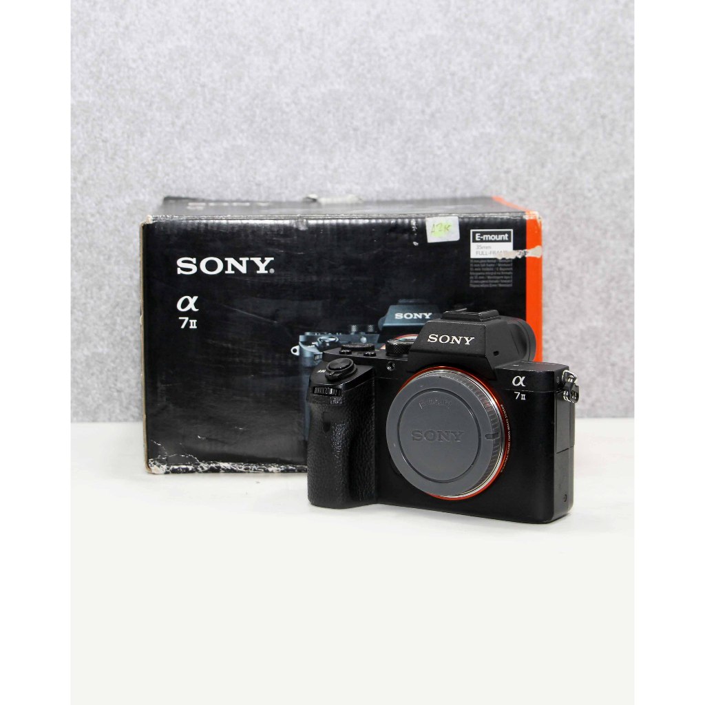Sony A7 Mark II BODYONLY [Tanpa Lensa] - KAMERA FULLFRAME - MIRORRLESS BEKAS - FULLSET - SIAP PAKAI 