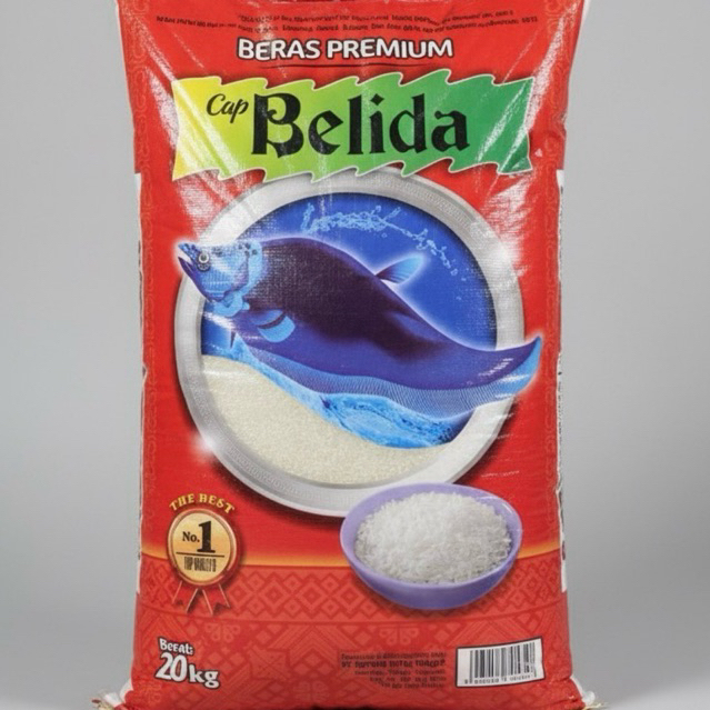 BERAS BELIDA PREMIUM 20 KG