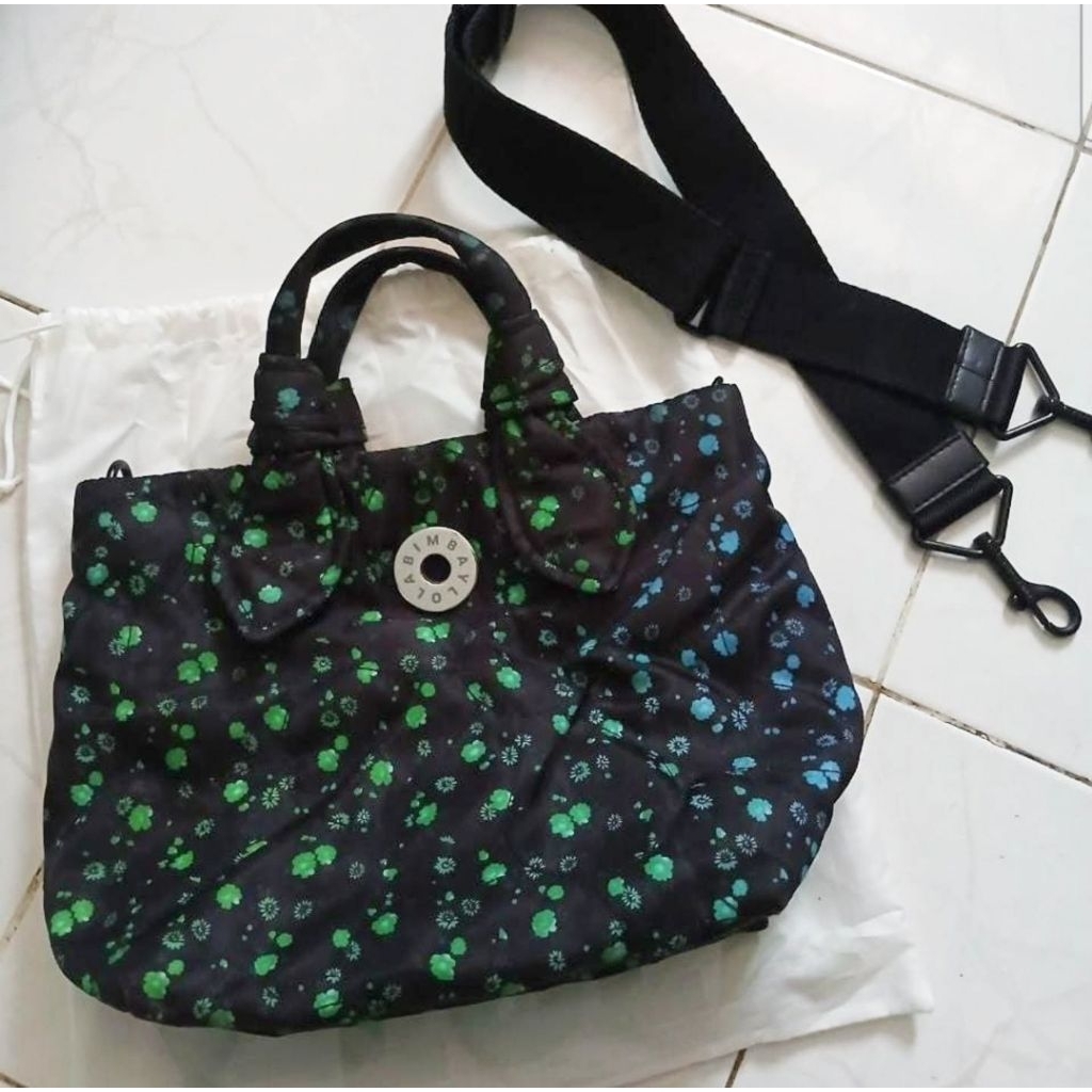 (PL) Bimba Y lola Rainbow flower Small shopper bag with strap