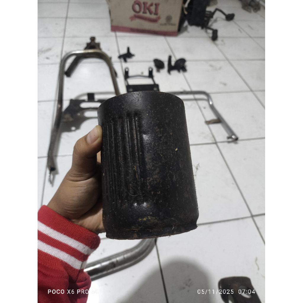 cover knalpot gl pro original copotan