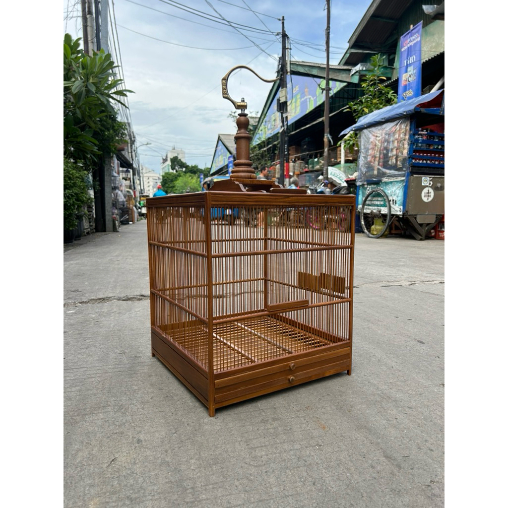 SANGKAR KANDANG PENJINAKAN WAMBI WHAMEI  CMS JATI JEPARA