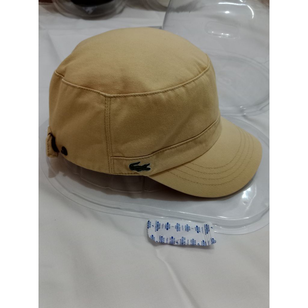 Topi Caps Komando Lacoste Coksu 2nd Original