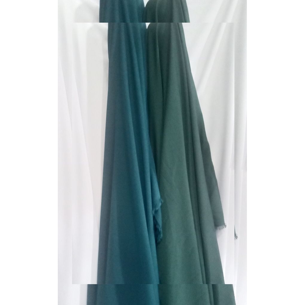 KAIN WOLFIS WARNA EMERALD/ (1 meter)