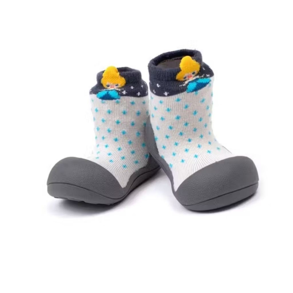 Sepatu Anak Bayi Original Attipas Prewalker Baby Shoes Disney Princess Cinderella Size L Cewek