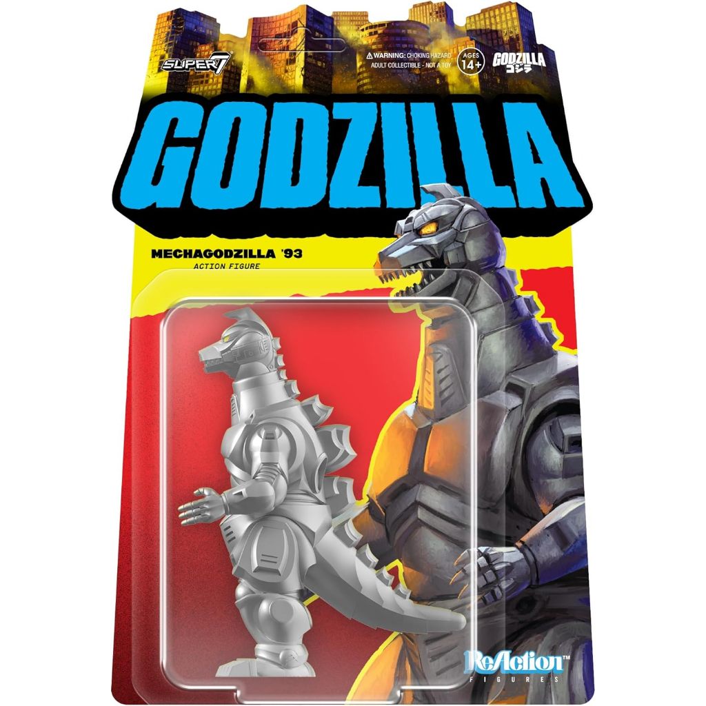 Super7 Toho Mechagodzilla '93-3.75" Toho Godzilla Action Figure Classic Movie Monster Collectibles a