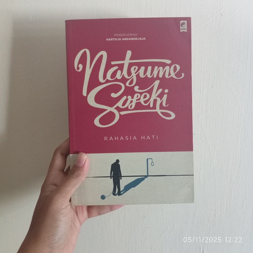 Novel Klasik Jepang (Preloved) RAHASIA HATI Karya Natsume Soseki