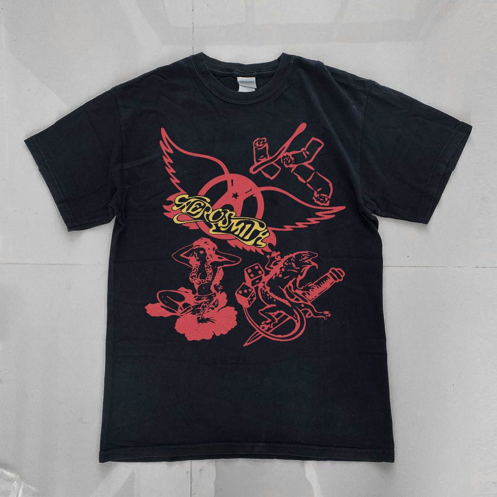 Aerosmith | Kaos Band | Kaos musik  vintage