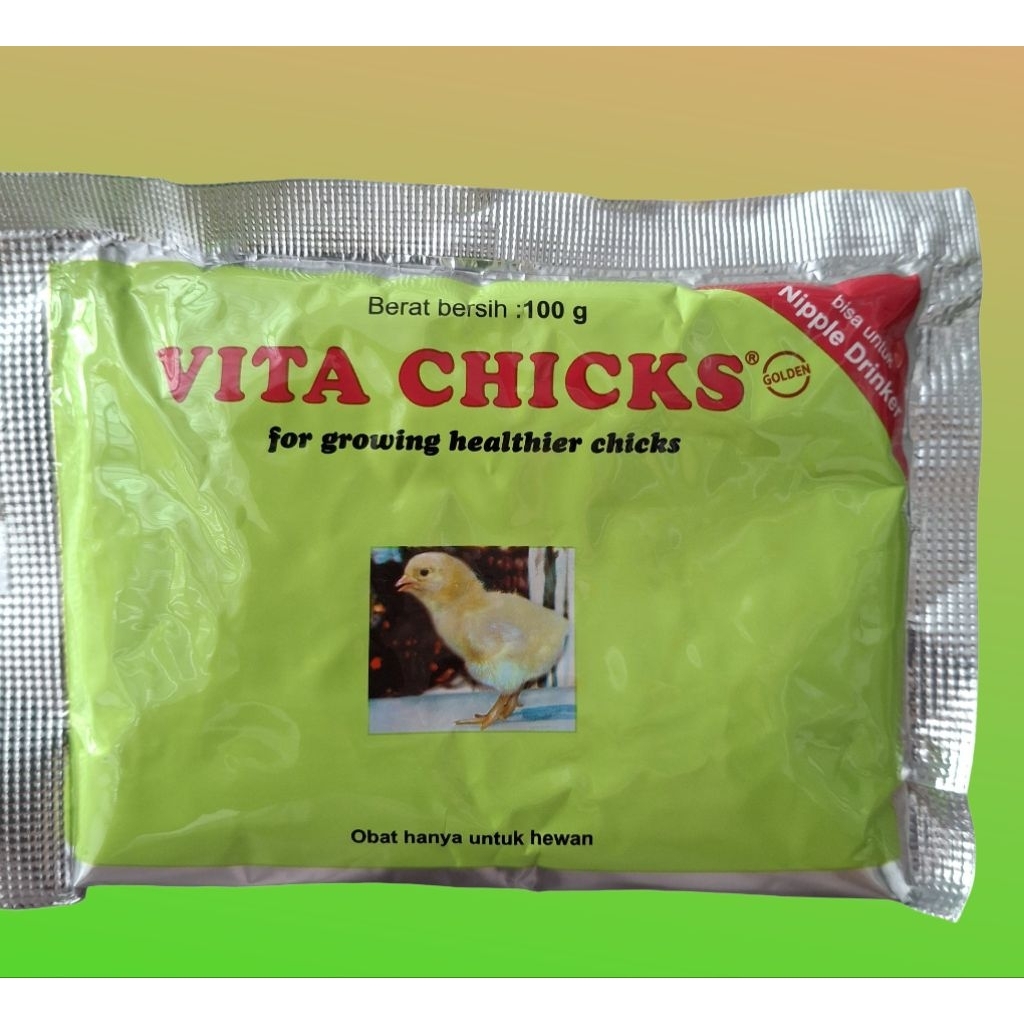 VITA CHICKS 100gram Vita Chick VitaChick Vitamin Pertumbuhan Unggas Ayam 100 gram