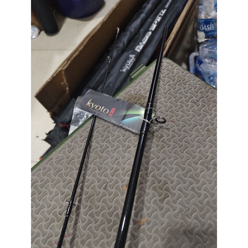 joran kyoto jungle stik 662 198 cm joran carbon type bc baitcasting