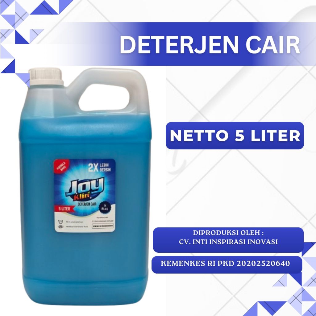 Deterjen Laundry 5 Liter / Deterjen Cair Laundry 5 Liter  wangi akasia