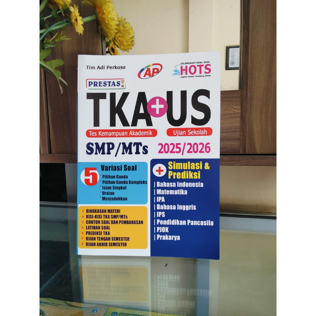 Buku TKA dan UAS SMP/MTs Tahun 2025 dan 2026