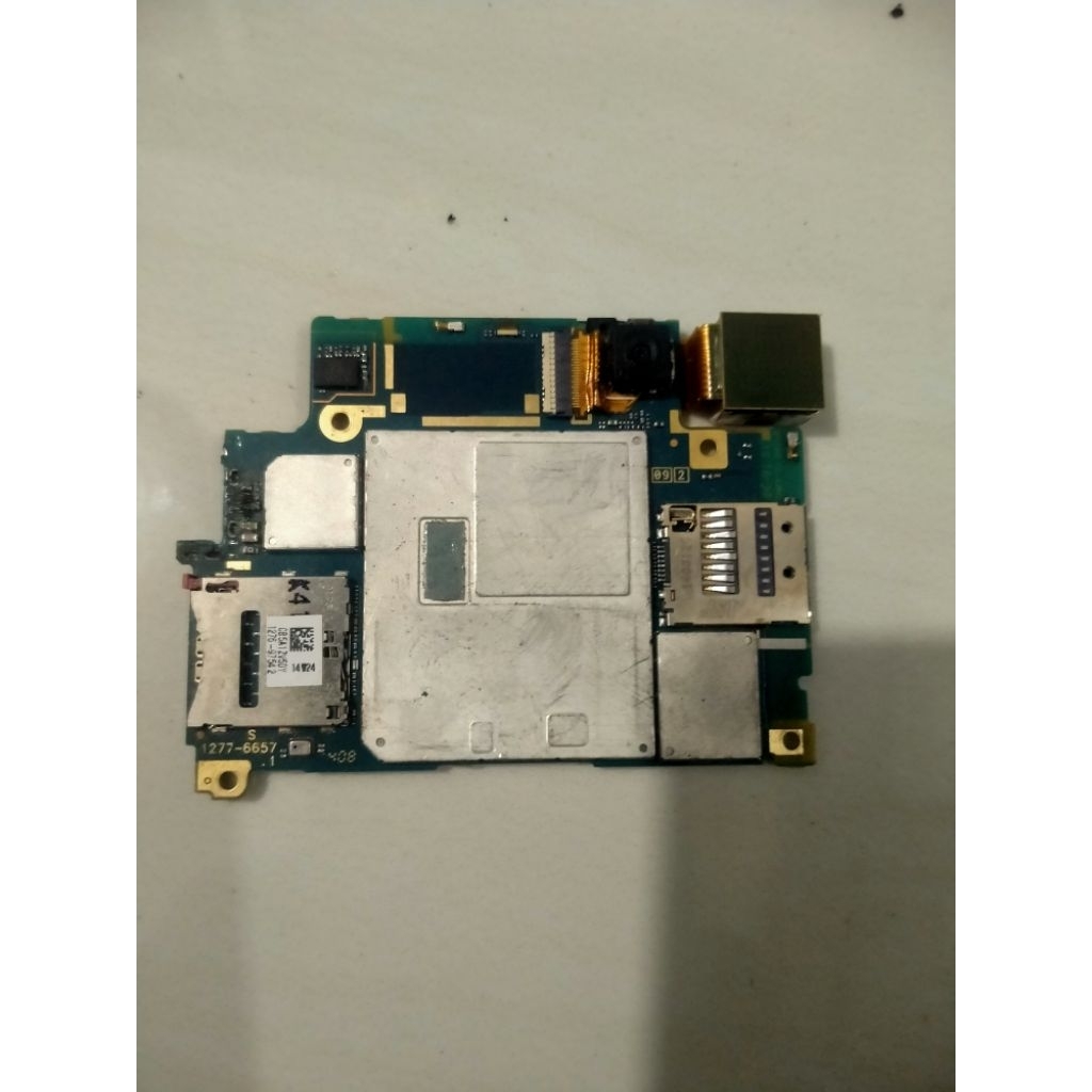 mesin hp Sony Xperia Z2 big minus jalur cas