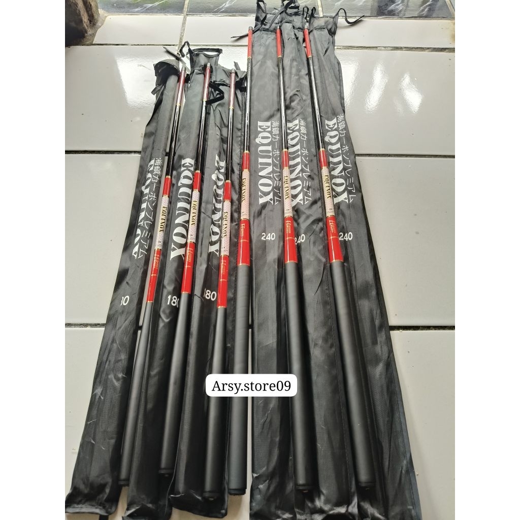 tegek carbon kaku equinox ukuran 180 240