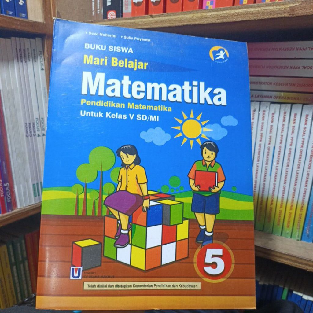 Buku Matematika kelas 5 SD - Mari belajar matematika kelas 5 Sd - Usaha Makmur