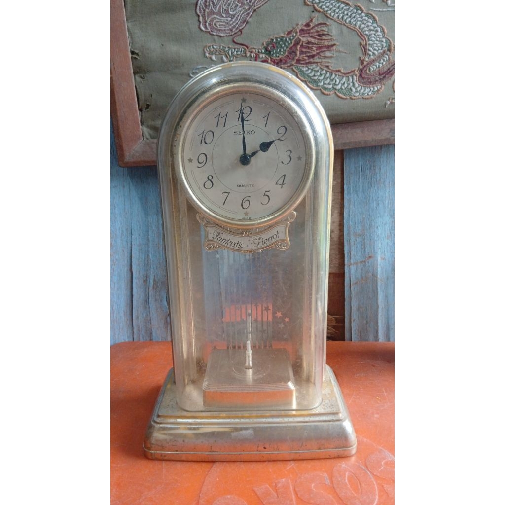 Jam dinding seiko 85rb jadul antik kuno lawas vintage display anggap mati