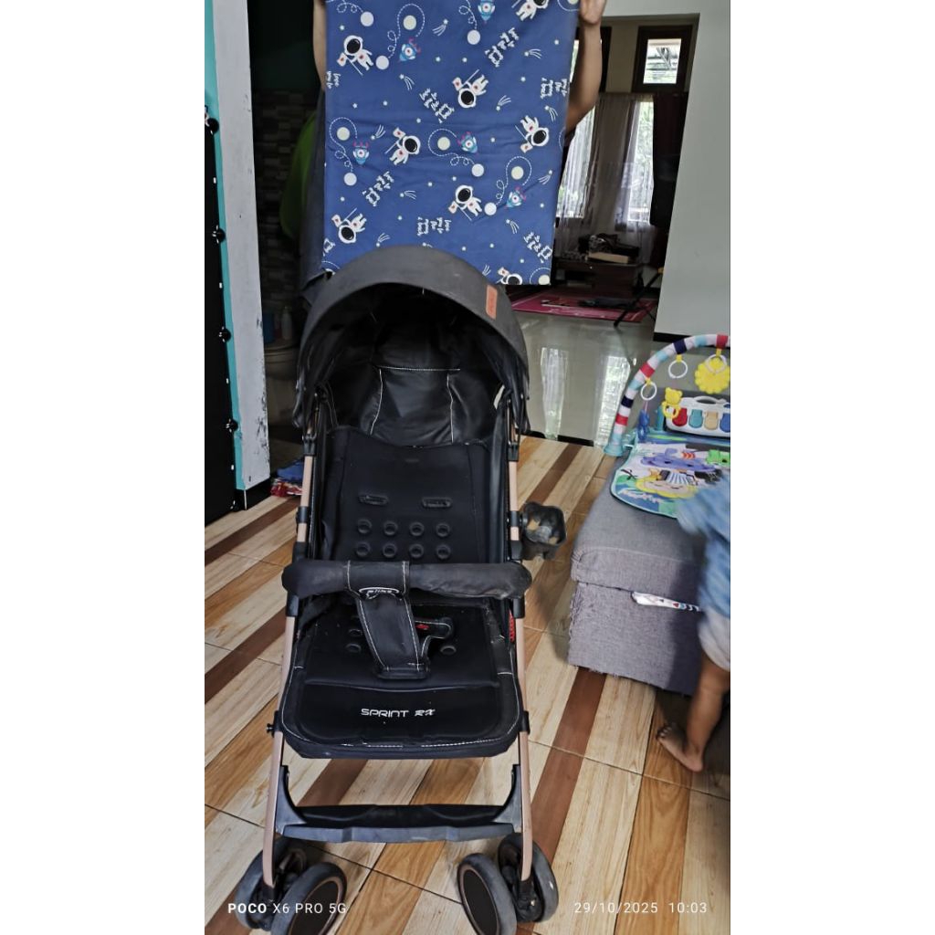PL Bantul Jogja Stroller Pliko bonus alas tidur bayi