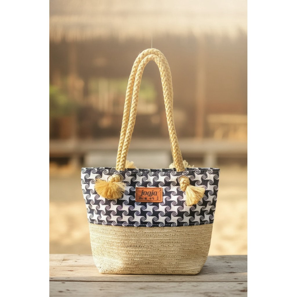 tas jinjing kecil goni tali sumbu / tas unik jogja