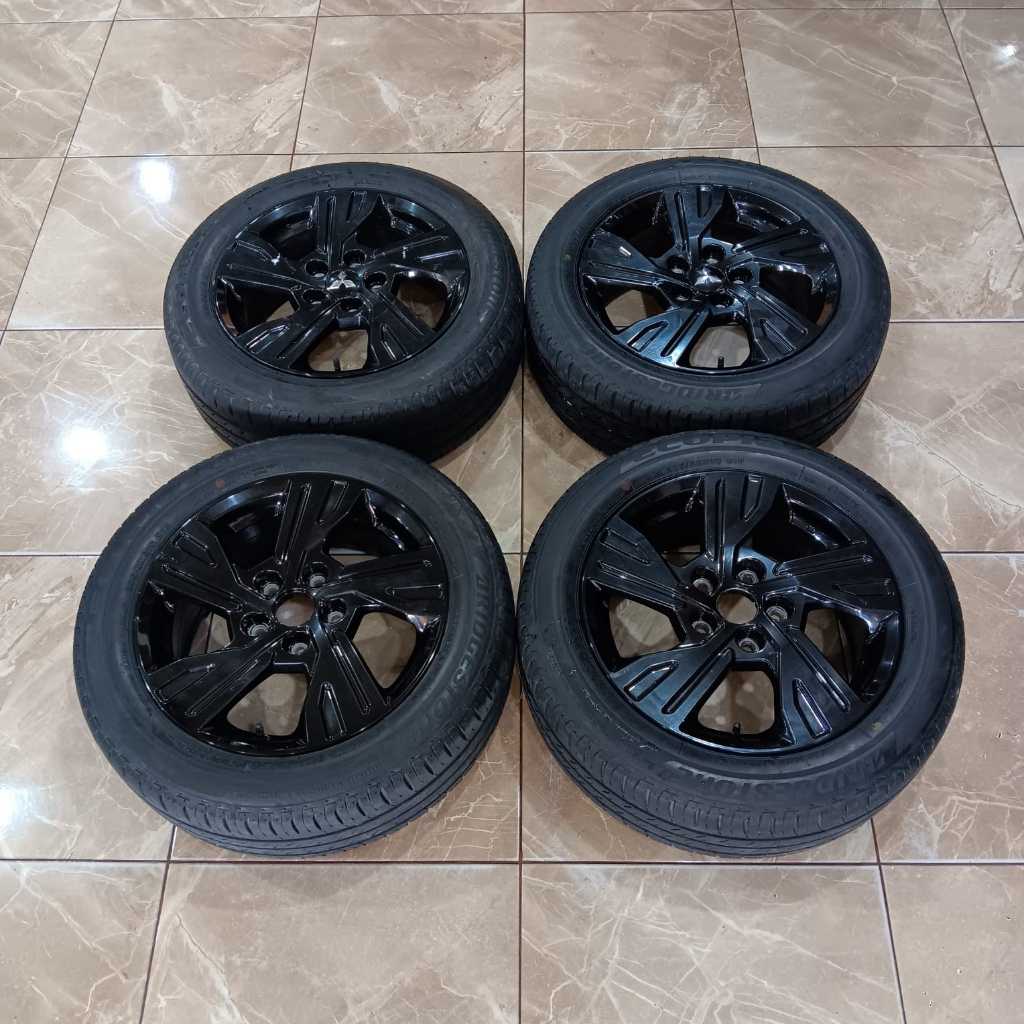 Paket Ban Velg Bekas Murah Original Copotan Mobil Xpander Ring 16 + Ban Seken