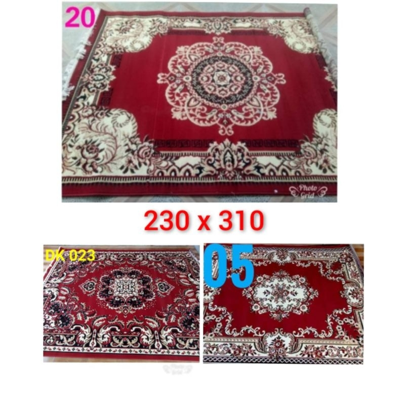 Karpet Permadani Almaya Jumbo 230x310 Warna Pilihan