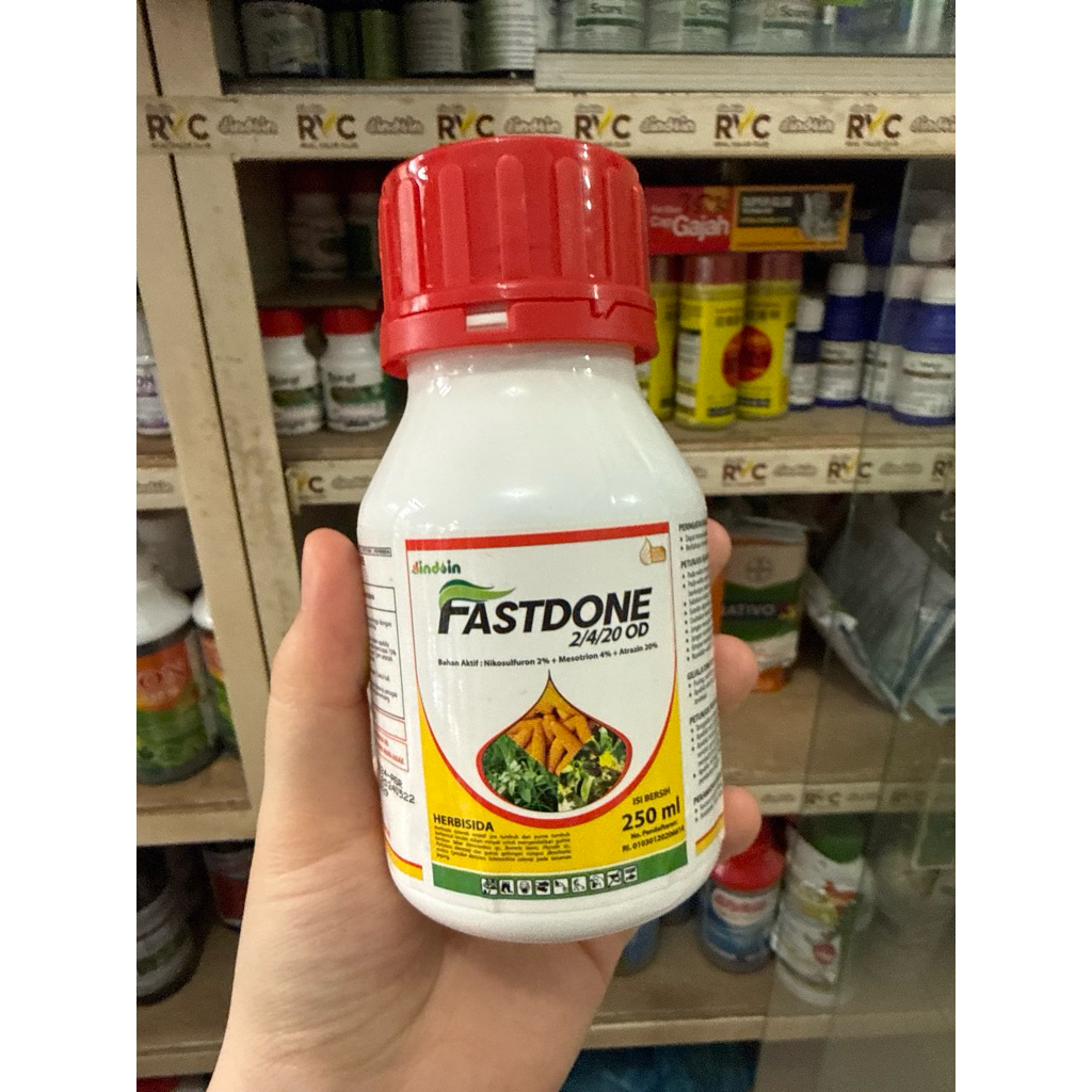 Herbisida Fastdone kemasan 250ml Indoin