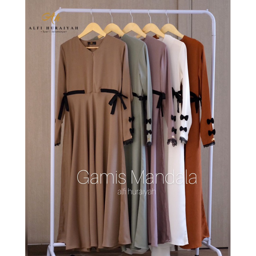 Gamis Mandala series by Alfi Huraiyah PRELOVED