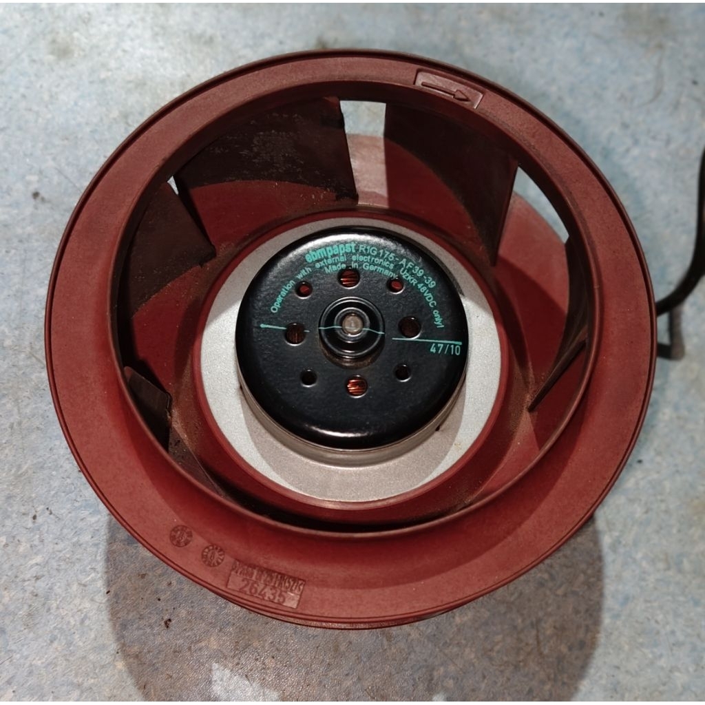FAN BLOWER 17.5CM 48V
